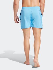 Blå - adidas Solid Swim Shorts - Bild 2 av 6