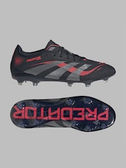 adidas Black Predator Pro Fg Football Boots - Image 5 of 9