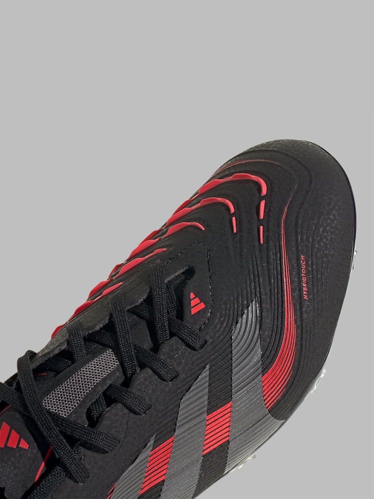 adidas Black Predator Pro Fg Football Boots - Image 9 of 9