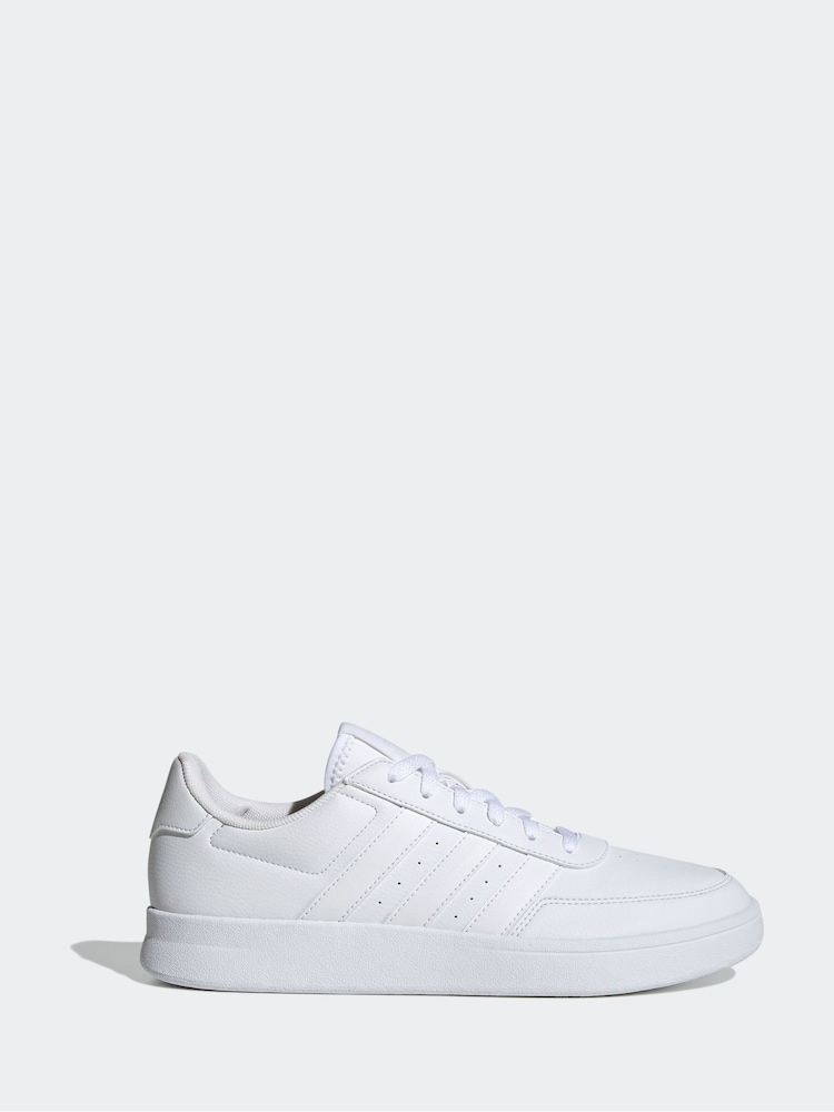 adidas Off White Breaknet Trainers - Image 1 of 9