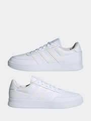 adidas Off White Breaknet Trainers - Image 5 of 9