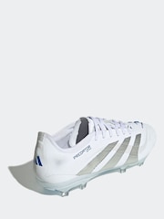 adidas White Predator Pro Fg Football Boots - Image 4 of 9
