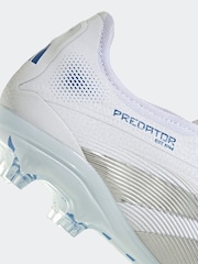 adidas White Predator Pro Fg Football Boots - Image 9 of 9