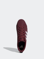 adidas Red VS Pace Trainers - Image 7 of 9