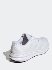 adidas White Questar 3 Trainers - Image 4 of 8