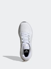 adidas White Questar 3 Trainers - Image 5 of 8