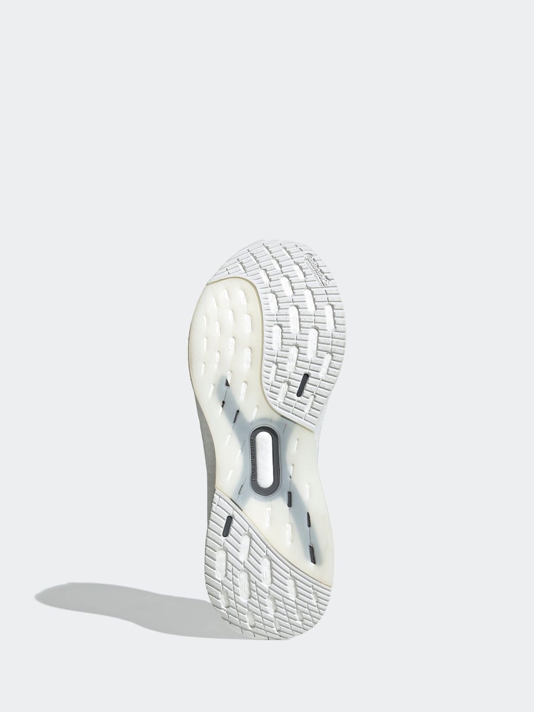 adidas White Ultraboost 5 Shoes - Image 7 of 9