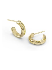 Peers Hardy Gold Tone Radley 18ct Plated Hoop Earrings - Image 2 of 3