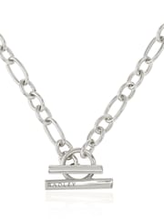 Peers Hardy Silver Peers Hardy Plated Chunky T-Bar Necklace - Image 3 of 4