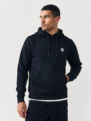 adidas Originals Black Trefoil Essentials Hoodie - Image 1 of 6