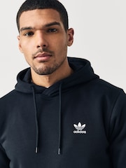 adidas Originals Black Trefoil Essentials Hoodie - Image 4 of 6