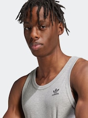 adidas Originals Grey Trefoil Essentials Vest - Image 4 of 6