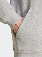 Grå - adidas Originals Essentials Full Zip Hoodie - Bild 6 av 7