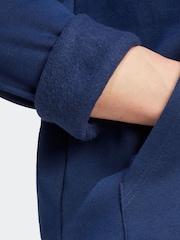 adidas Originals Blue Trefoil Essentials Hoodie - Image 10 of 12