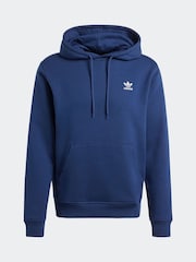 adidas Originals Blue Trefoil Essentials Hoodie - Image 12 of 12
