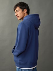 adidas Originals Blue Trefoil Essentials Hoodie - Image 3 of 12