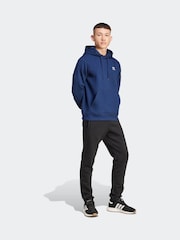 adidas Originals Blue Trefoil Essentials Hoodie - Image 7 of 12