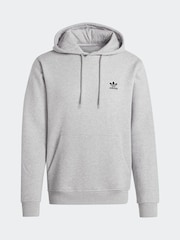 adidas Originals Grey Trefoil Essentials Hoodie - Image 5 of 5