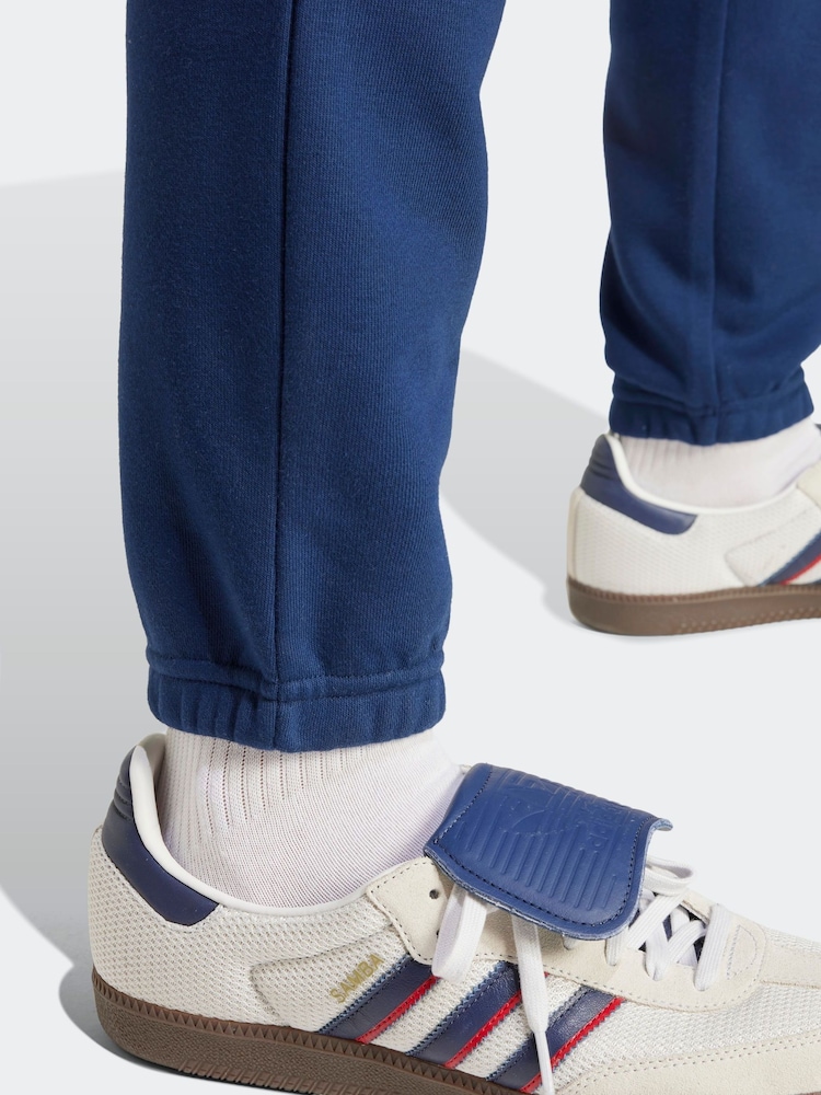 adidas Originals Blue Trefoil Essentials Joggers - Image 10 of 11