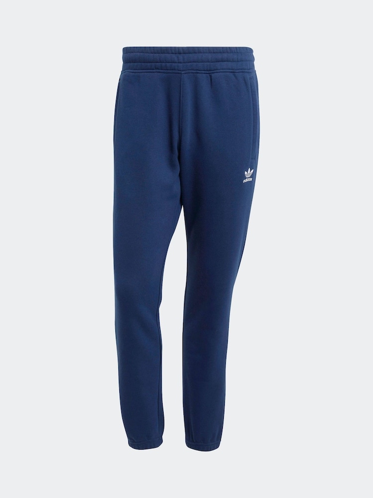 adidas Originals Blue Trefoil Essentials Joggers - Image 11 of 11