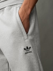 adidas Originals Grey Trefoil Essentials Joggers - Image 5 of 11