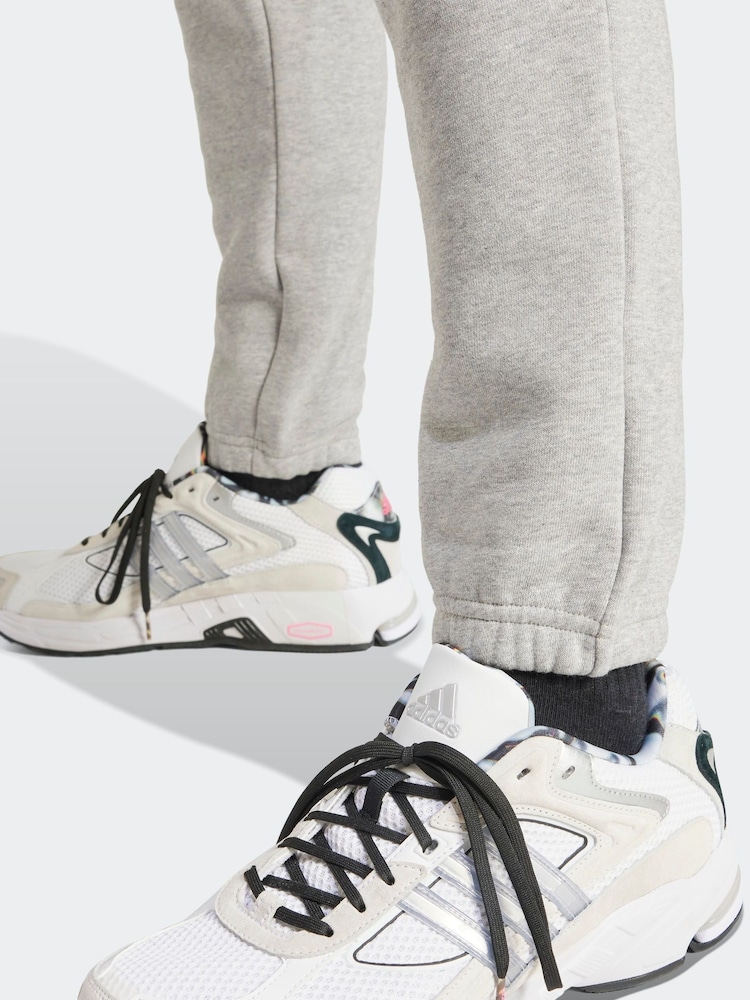adidas Originals Grey Trefoil Essentials Joggers - Image 9 of 11