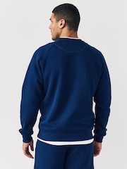 adidas Originals Blue Trefoil Essentials Crew Sweatshirt - Image 3 of 5