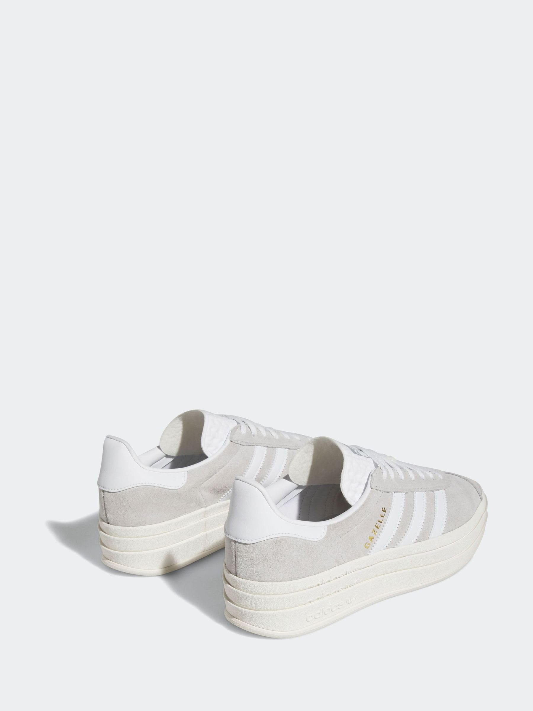 Buy adidas Originals Grey Gazelle Bold Trainers from Next USA
