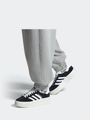 adidas Originals Black Gazelle Bold Trainers - Image 4 of 13