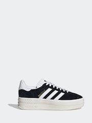 adidas Originals Black Gazelle Bold Trainers - Image 5 of 13