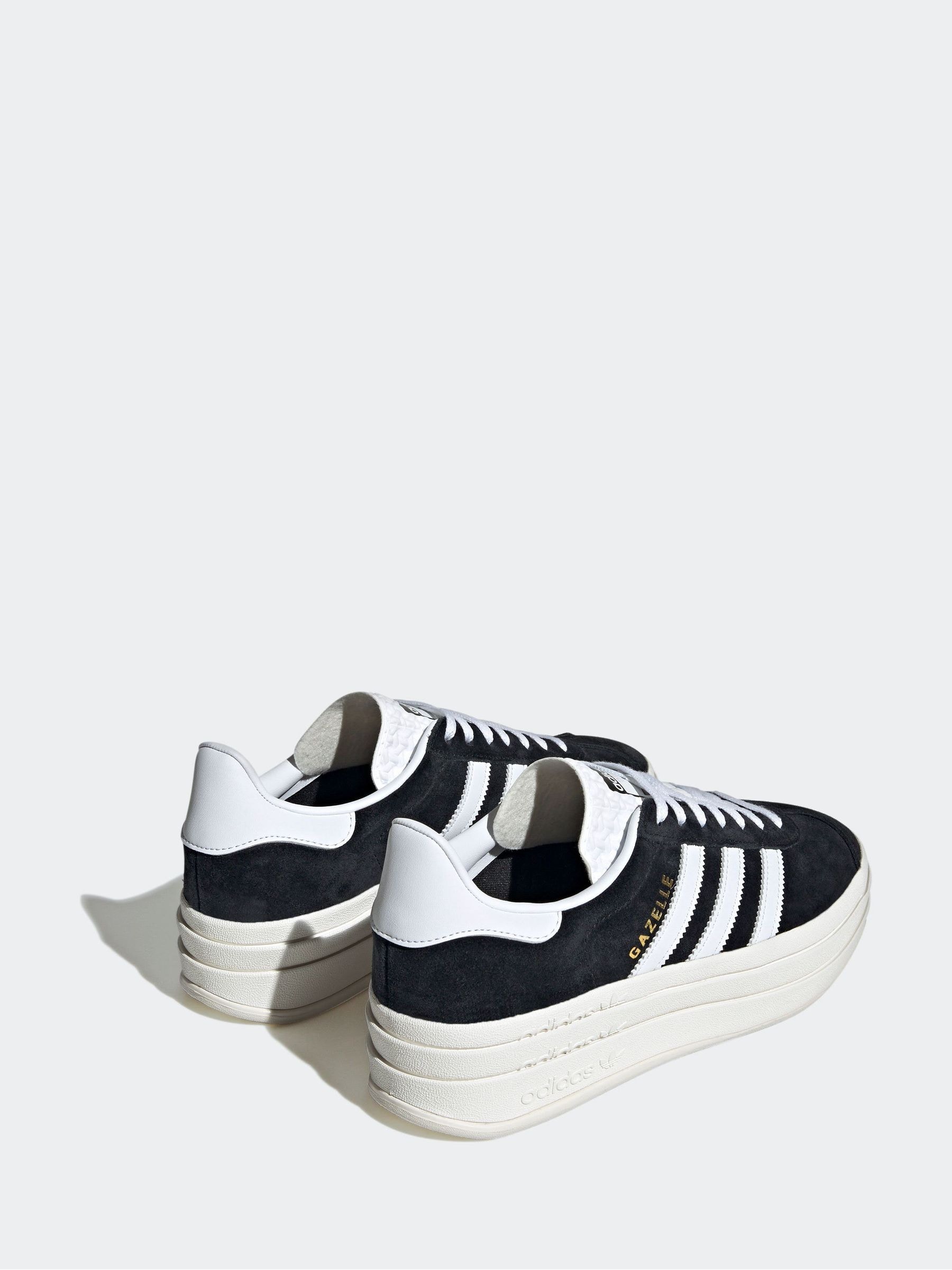 Buy adidas Originals Black Gazelle Bold Trainers from Next USA Buy adidas Originals Black Gazelle Bold Trainers from Next USA