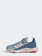 adidas Grey Voyager 21 Slip On Travel Trainers - Image 2 of 8
