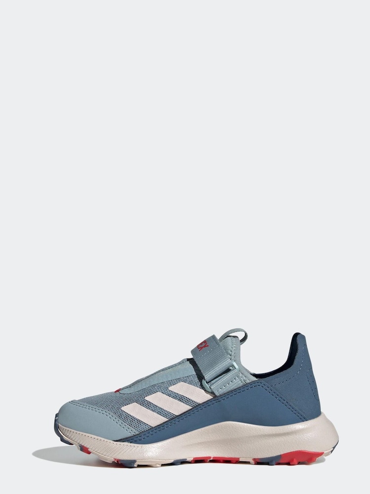 adidas Grey Voyager 21 Slip On Travel Trainers - Image 2 of 8