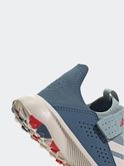 adidas Grey Voyager 21 Slip On Travel Trainers - Image 8 of 8