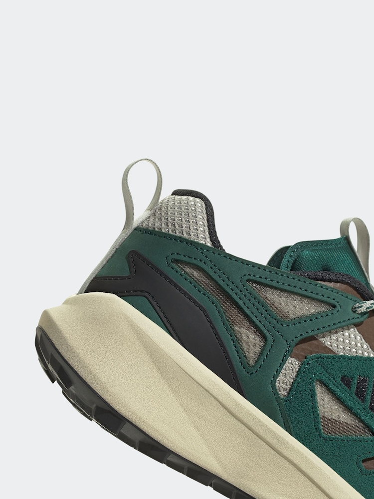 adidas Brown Trail Running Shoes - Image 8 of 9