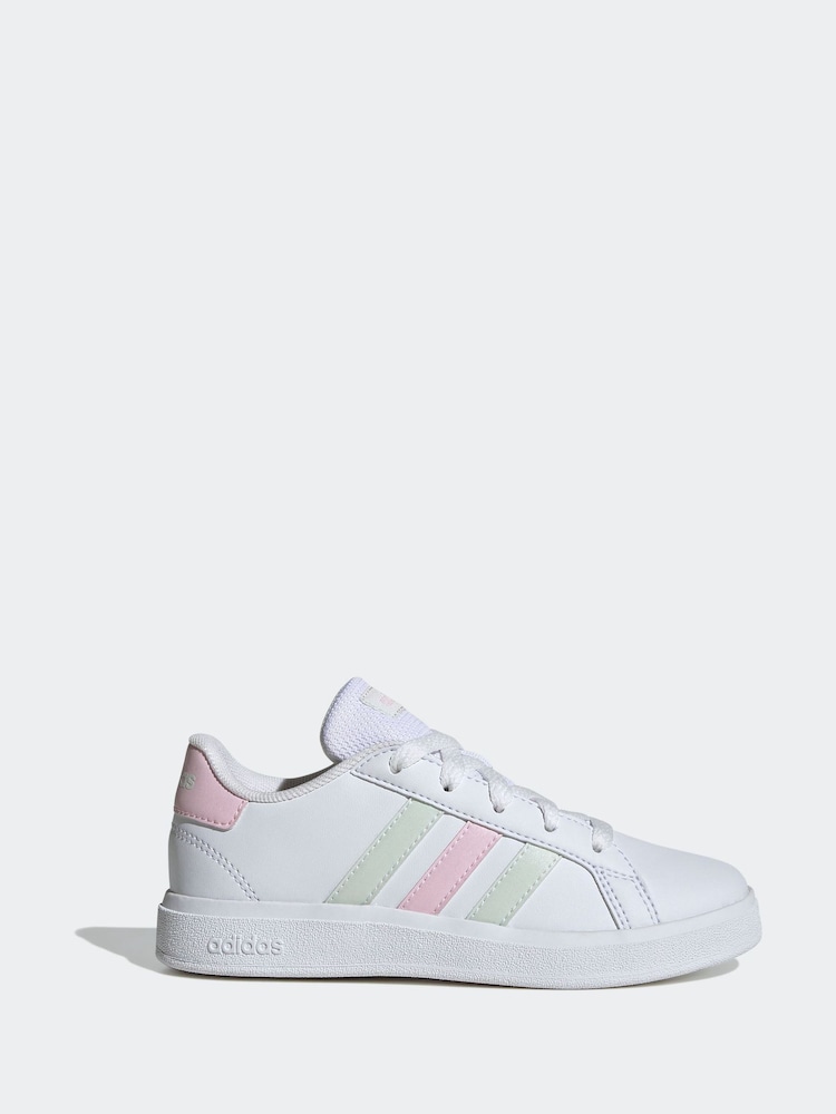 Pink & Weiß - Adidas Gazelle Turnschuhe - Bild 1 von 9 Pink & Weiß - Adidas Gazelle Turnschuhe - Bild 1 von 9