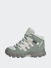 adidas Green Mid GORETEX Hiking Boots - Image 2 of 9