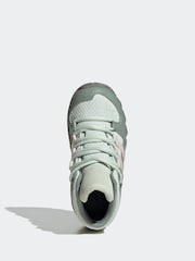 adidas Green Mid GORETEX Hiking Boots - Image 5 of 9