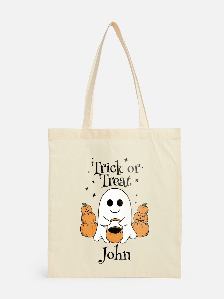 Trick or Treat Tote Bag by Stitch Style - Image 1 of 4
