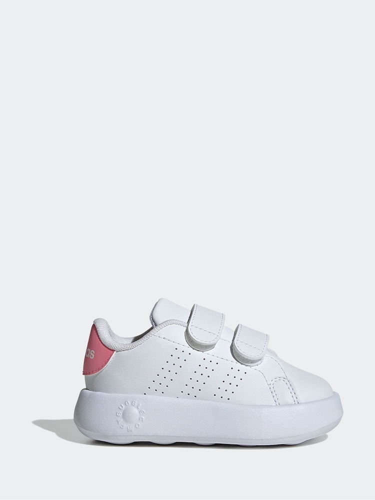 adidas Pink/white Marvel's Spider-Man Grand Court Trainers - Image 1 of 9