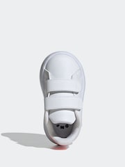 adidas Pink/white Marvel's Spider-Man Grand Court Trainers - Image 7 of 9