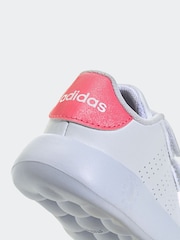 adidas Pink/white Marvel's Spider-Man Grand Court Trainers - Image 9 of 9