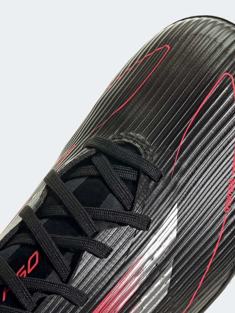adidas Black F50 League Football Boots - Image 8 of 8