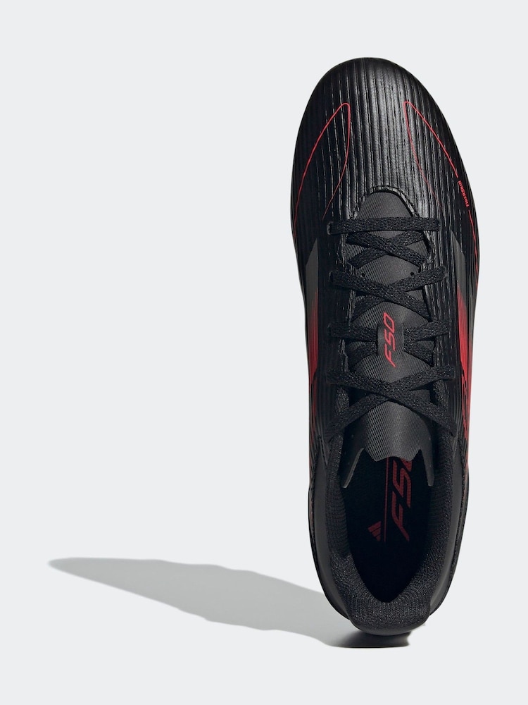 adidas Black F50 Club Football Boots - Image 7 of 11