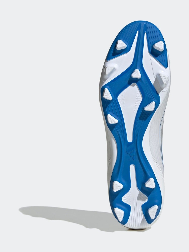 adidas White F50 Club Football Boots - Image 4 of 9