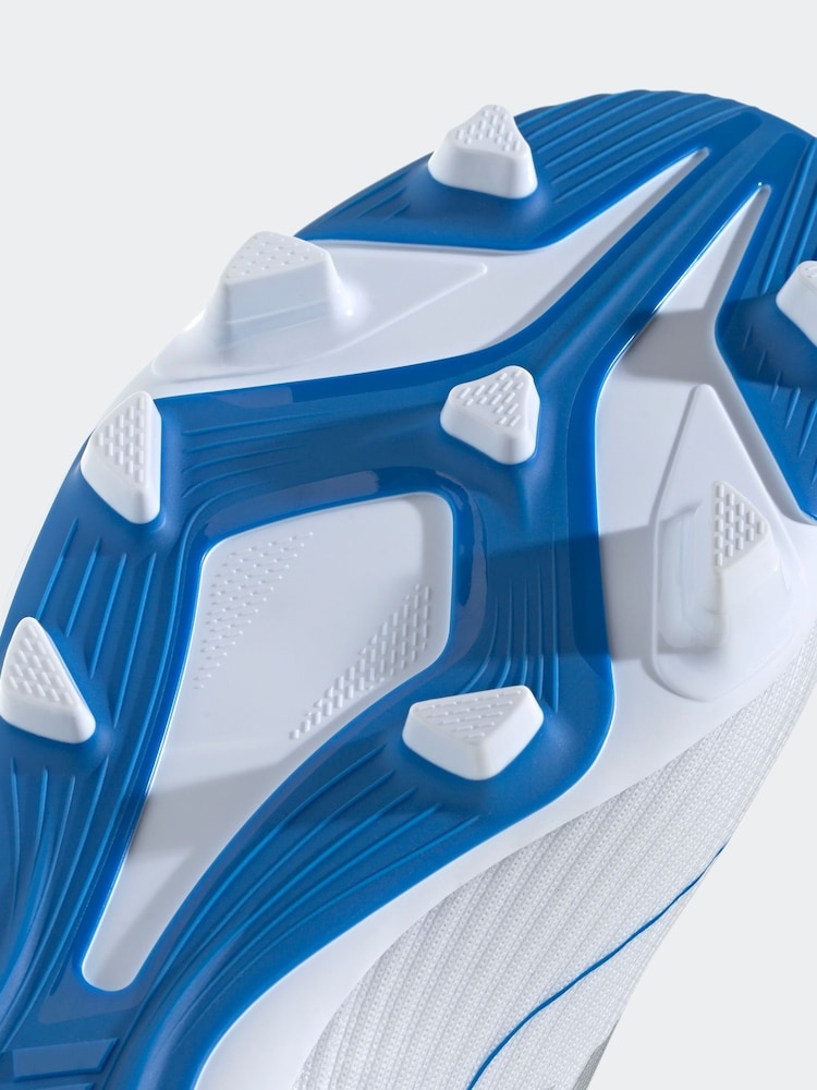 adidas White F50 Club Football Boots - Image 6 of 9