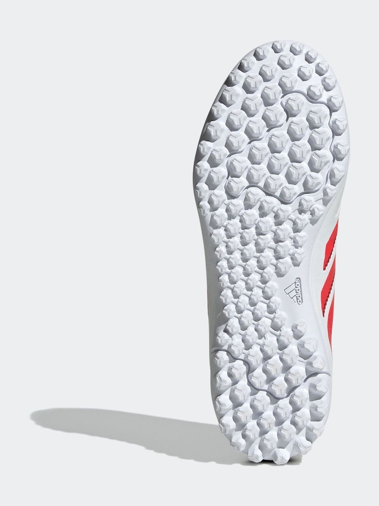 adidas White Copa Pure III Club Tf Football Boots - Image 4 of 9