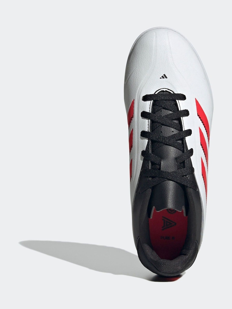 adidas White Copa Pure III Club Tf Football Boots - Image 5 of 9