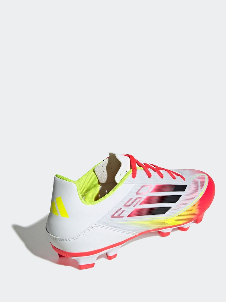 adidas Off White F50 Club Football Boots - Image 2 of 9