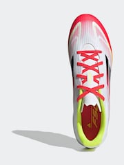 adidas Off White F50 Club Football Boots - Image 4 of 9
